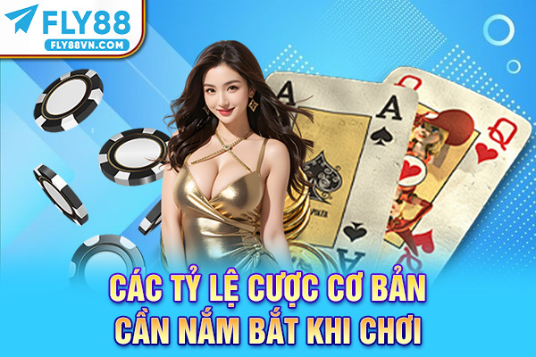Các tỷ lệ cược cơ bản cần nắm bắt khi chơi Fly88 baccarat