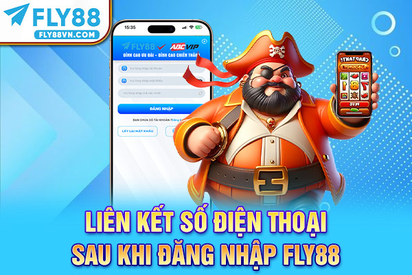 Liên kết số điện thoại sau khi đăng nhập Fly88